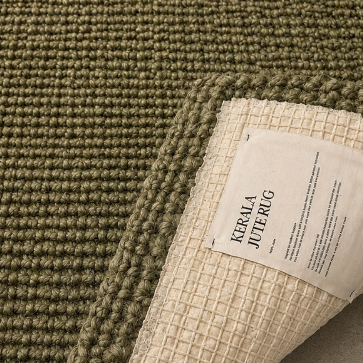 Deco Nord Kerala dörrmatta 60x90 cm Olive night