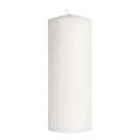 Blockljus 10x27 cm vit