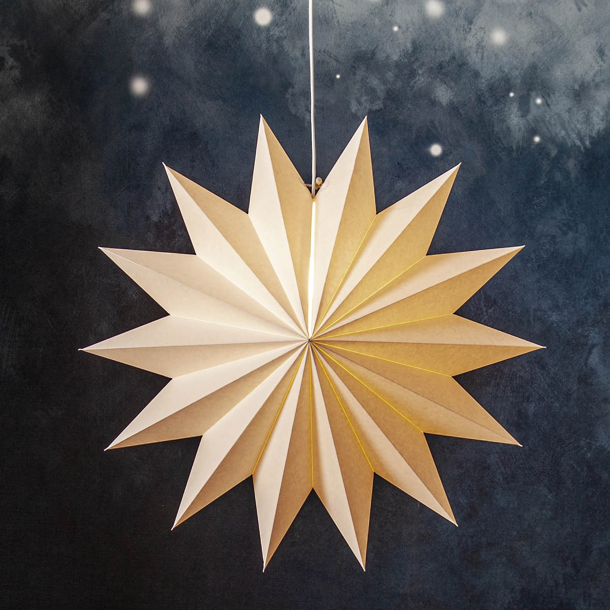 Star Trading Plain julestjerne 60 cm hvit