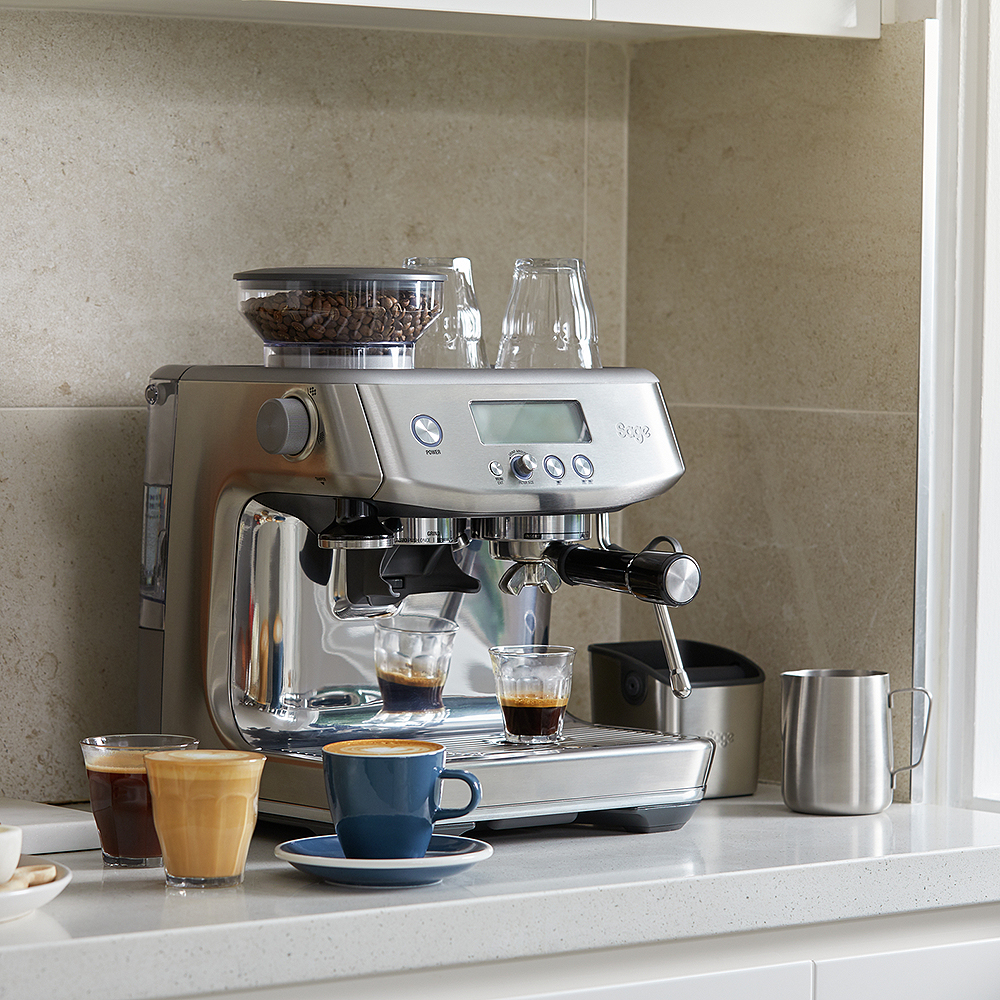 Sage Barista Pro SES878BSS espressomaskin 2L stål