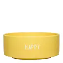 Favourite Snackskål Happy 12,6 cm Gul