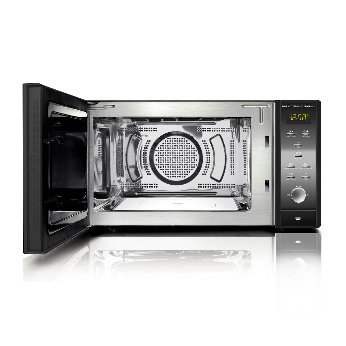 Caso MCG 30 Ceramic Chef mikrobølgeovn 30L svart