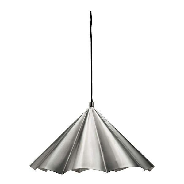 Flola taklampa 50 cm borstad silverfinish