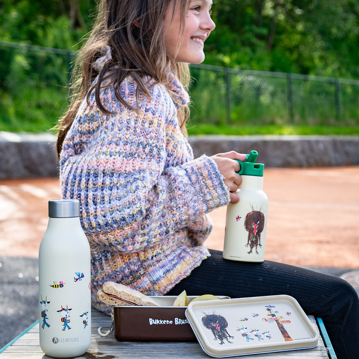 Modern House Bukkene Bruse Eväsrasia 1L Ruskea/Valkoinen