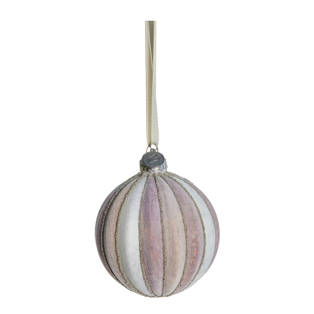 Lene Bjerre Nomillia julkula 8 cm rosa/benvit