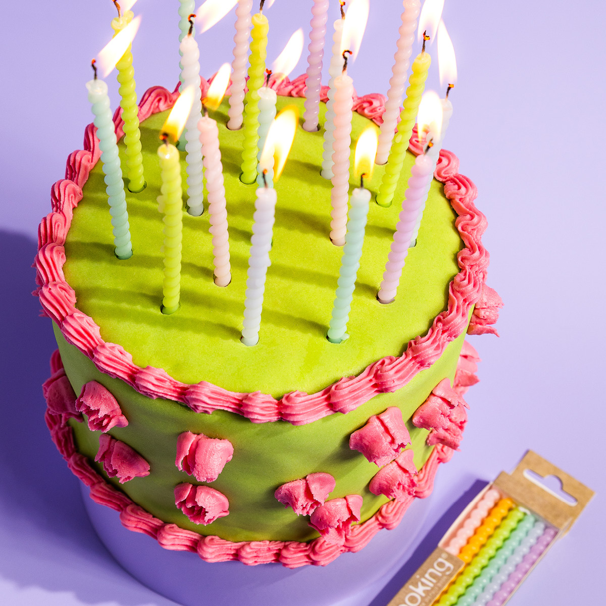 ScrapCooking Sockerpasta 250 g ljusgrön