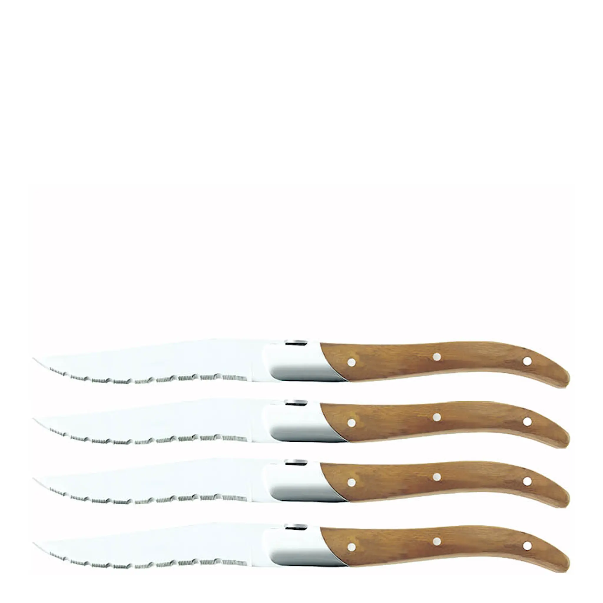Legnoart Sirloin grillkniv 4-pack pakkaträ