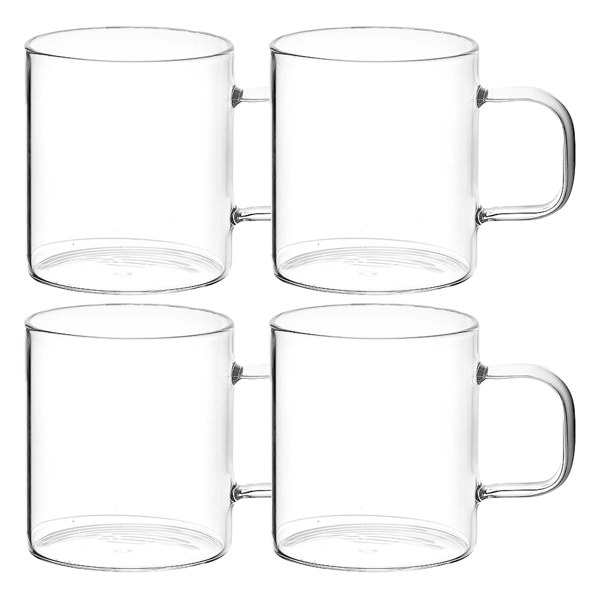 Variera Glasmugg 18 cl 4-pack Klar
