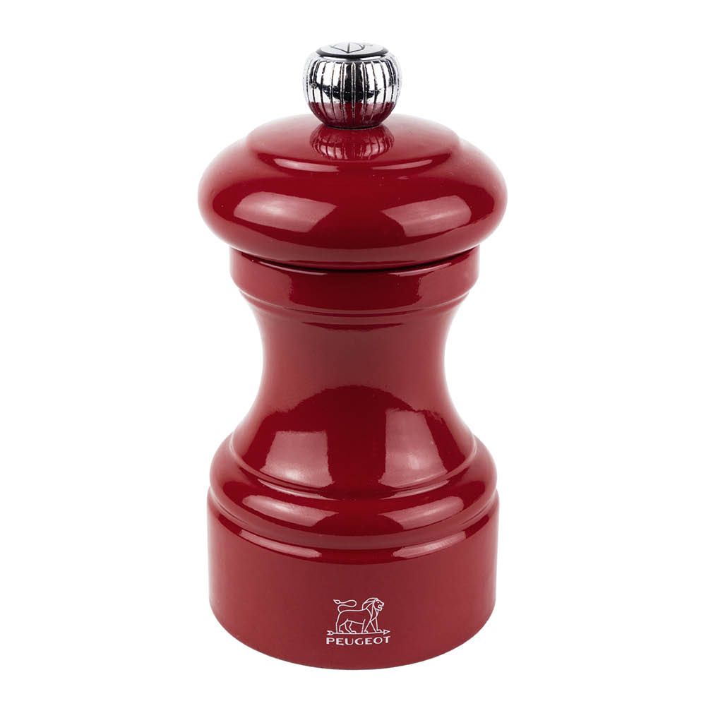 Peugeot Bistro pippurimylly 10 cm punainen