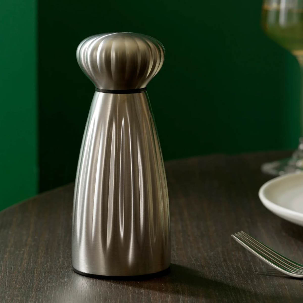 Robert Welch Palm Satin pepparkvarn rostfritt stål liten 13 cm