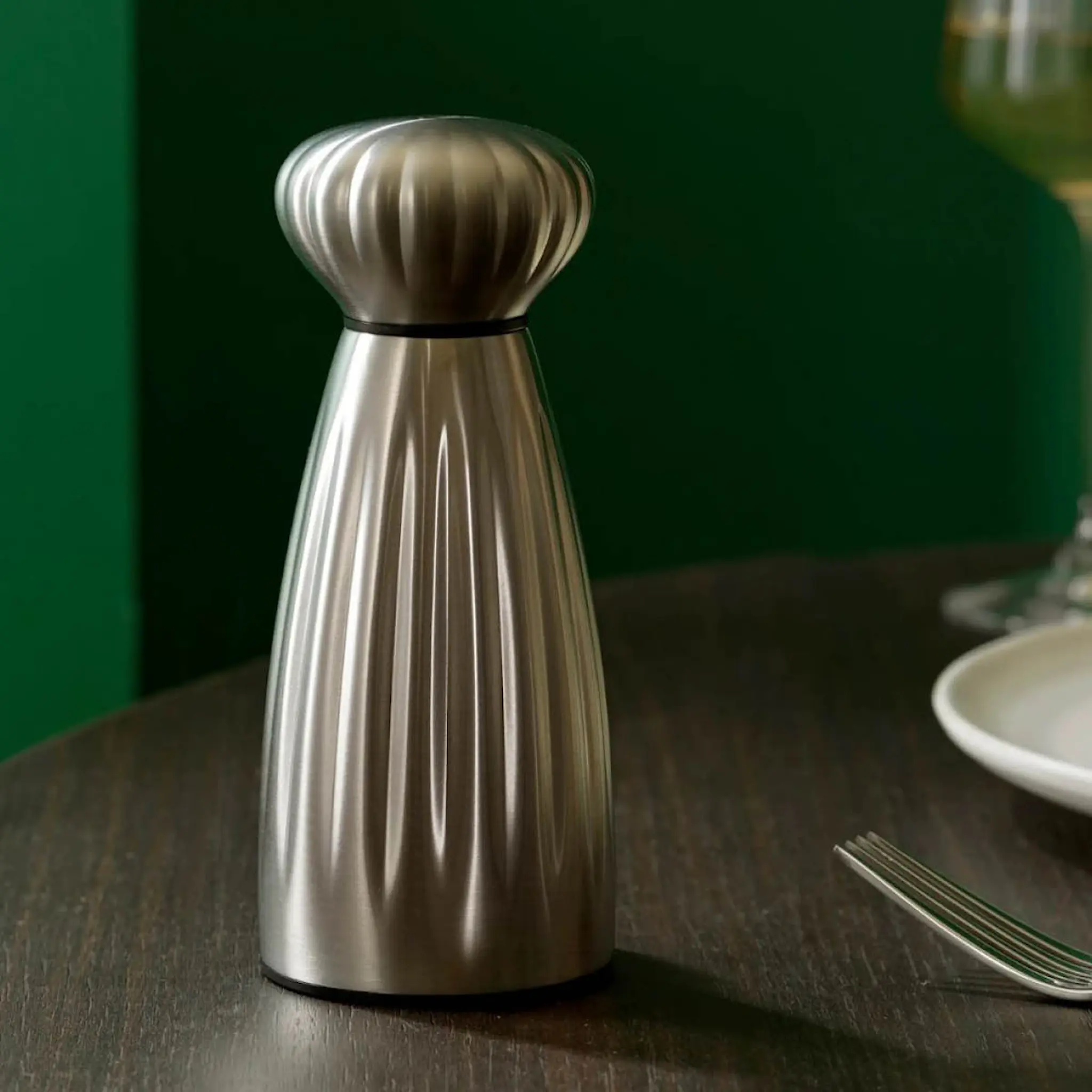 Robert Welch Palm Satin pepparkvarn rostfritt stål liten 13 cm