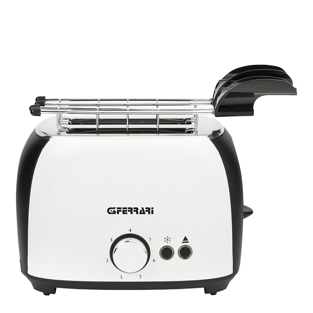 G3 Ferrari - Grantoast Leivänpaahdin 2 viipaletta Valkoinen