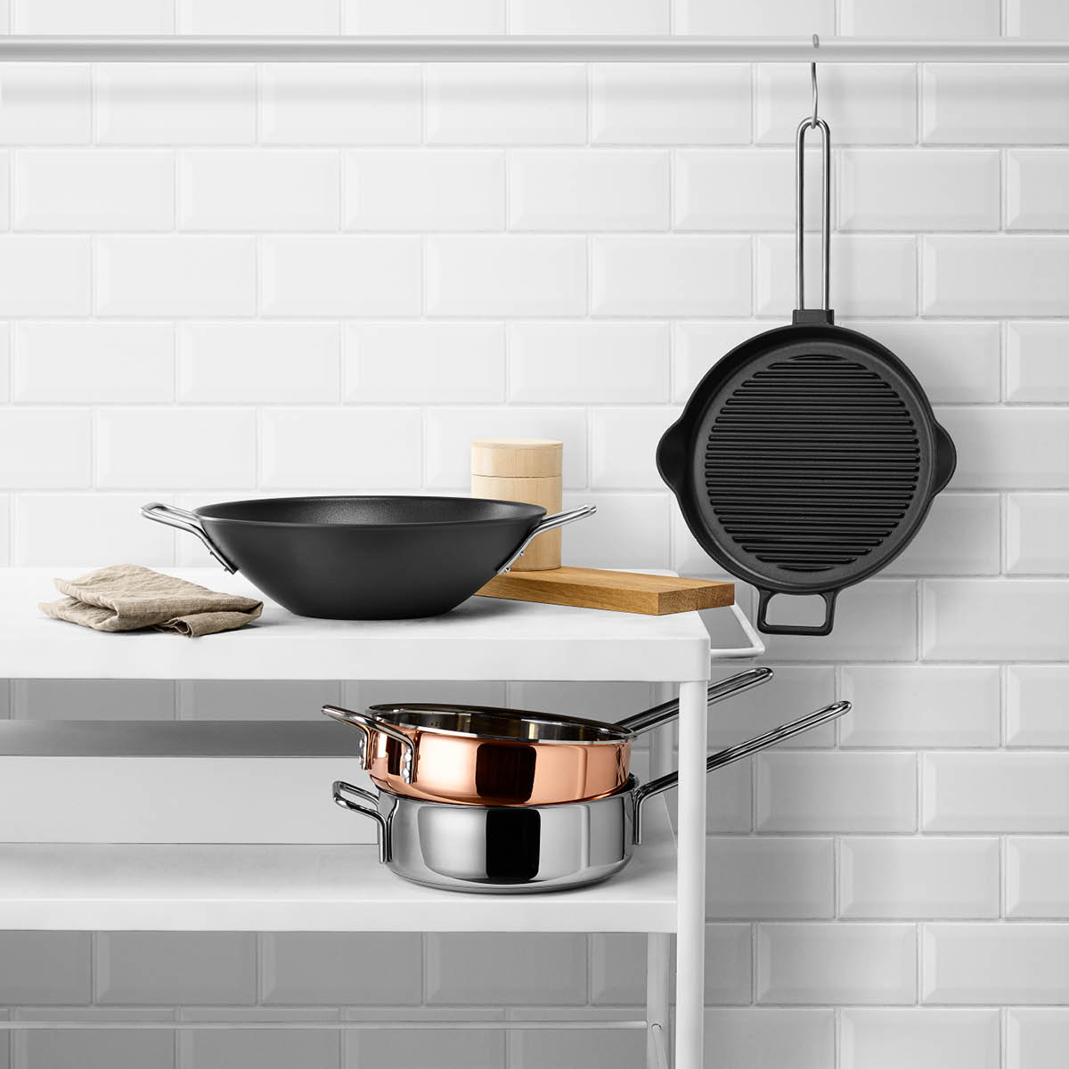 Eva Trio Multi traktörpanna 24 cm stål