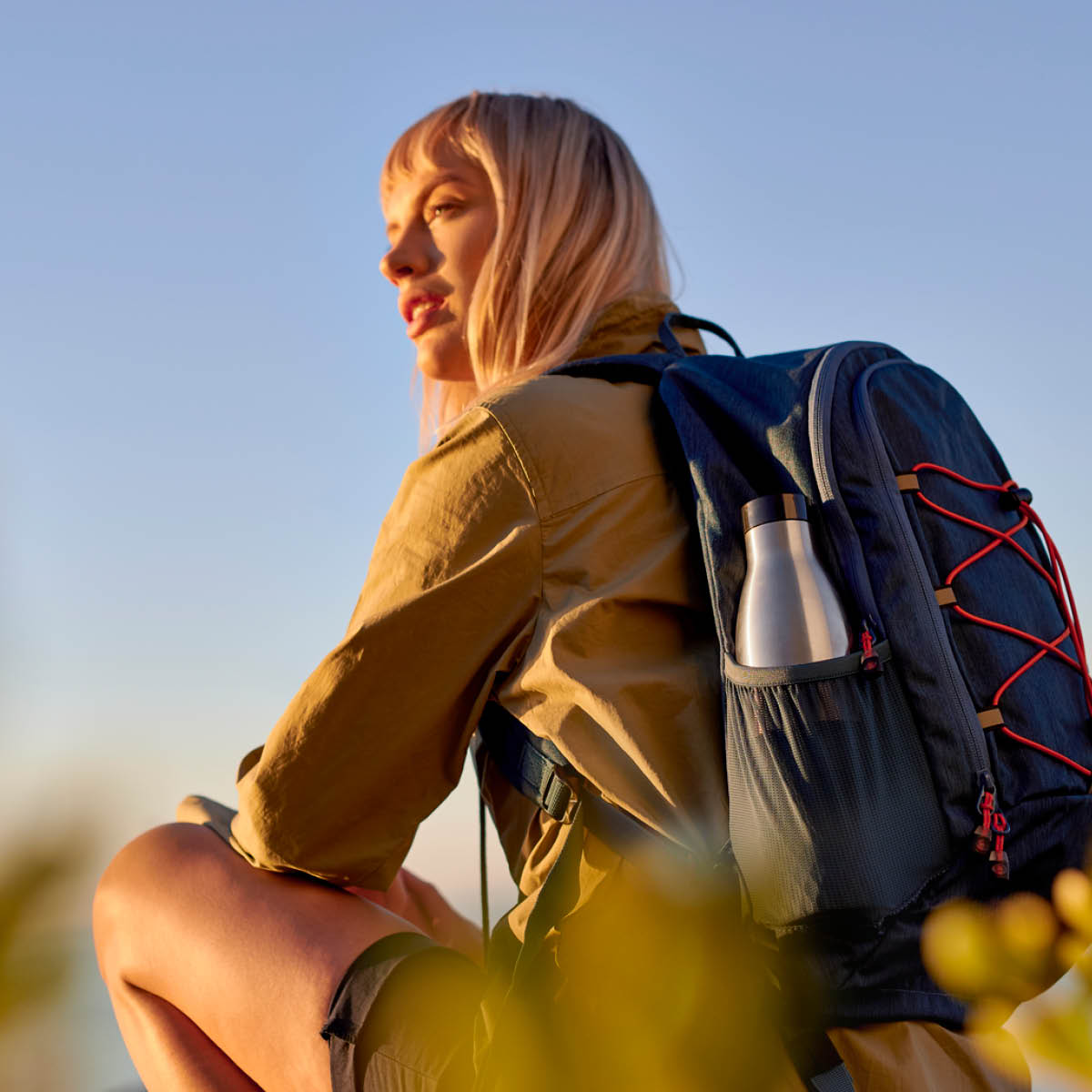 Tefal Bludrop drikkeflaske sleeve 0,7L grønn