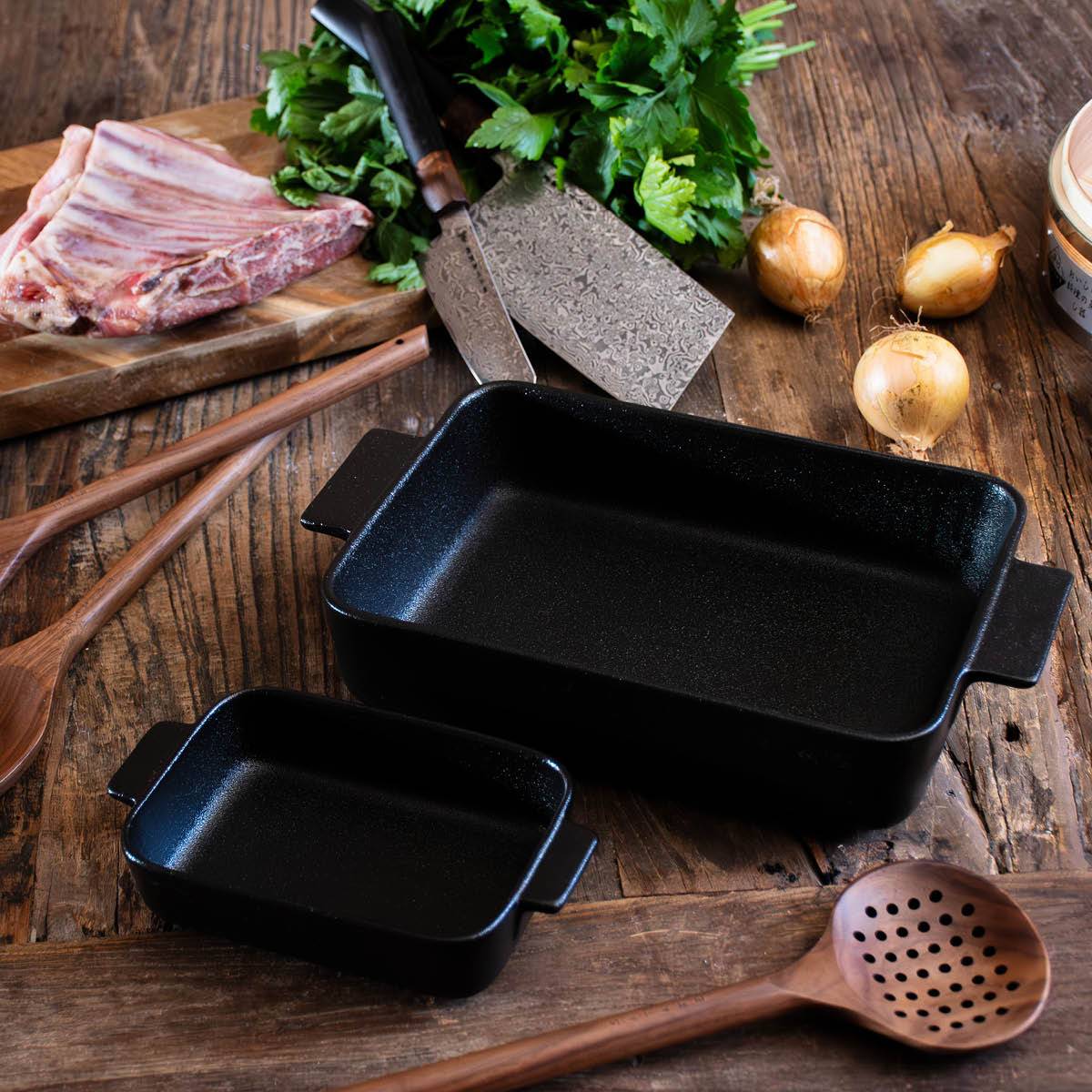 Satake Uunivuoka 37x22 cm Musta