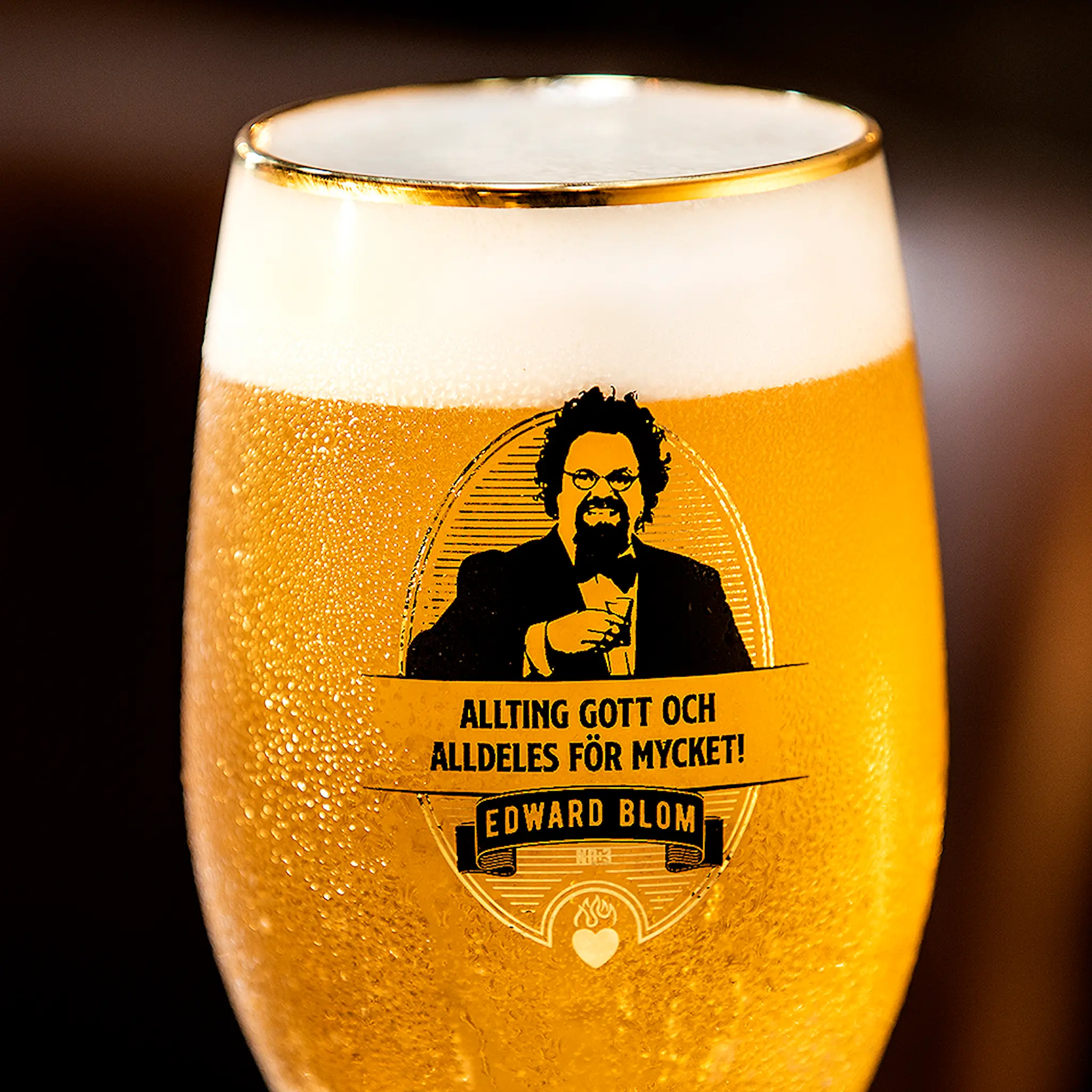 Edward Blom Ölglas No 3: Allting gott