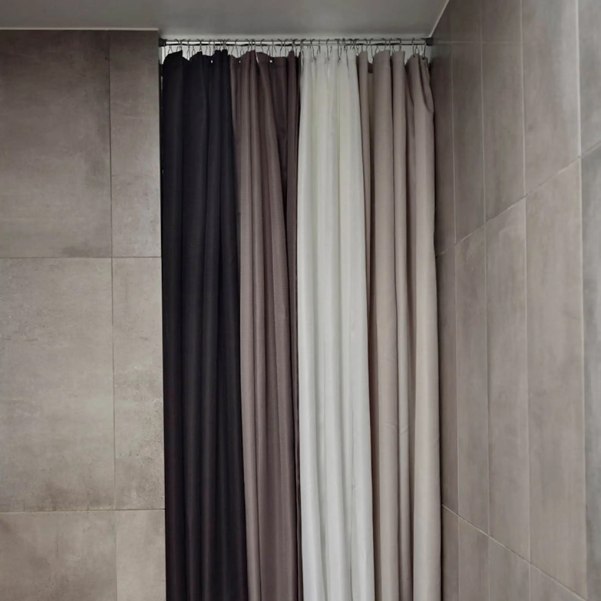 Zone Denmark Lux suihkuverho 180x200 cm taupe