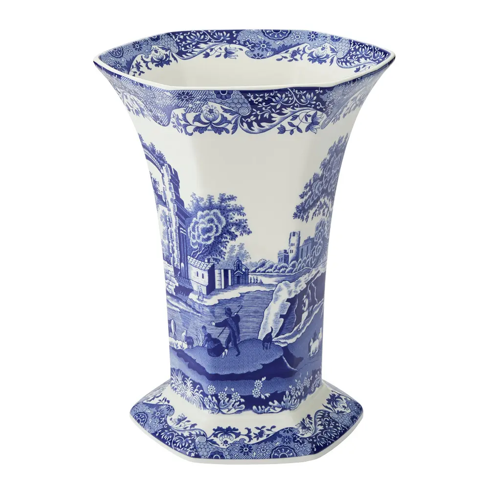 Blue Italian Maljakko 27 cm Sininen/Valkoinen