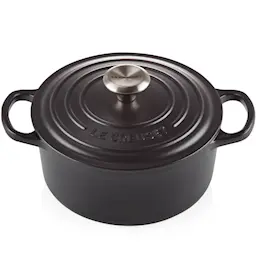 Signature Gjutjärnsgryta rund 24 cm 4,2 L matte black