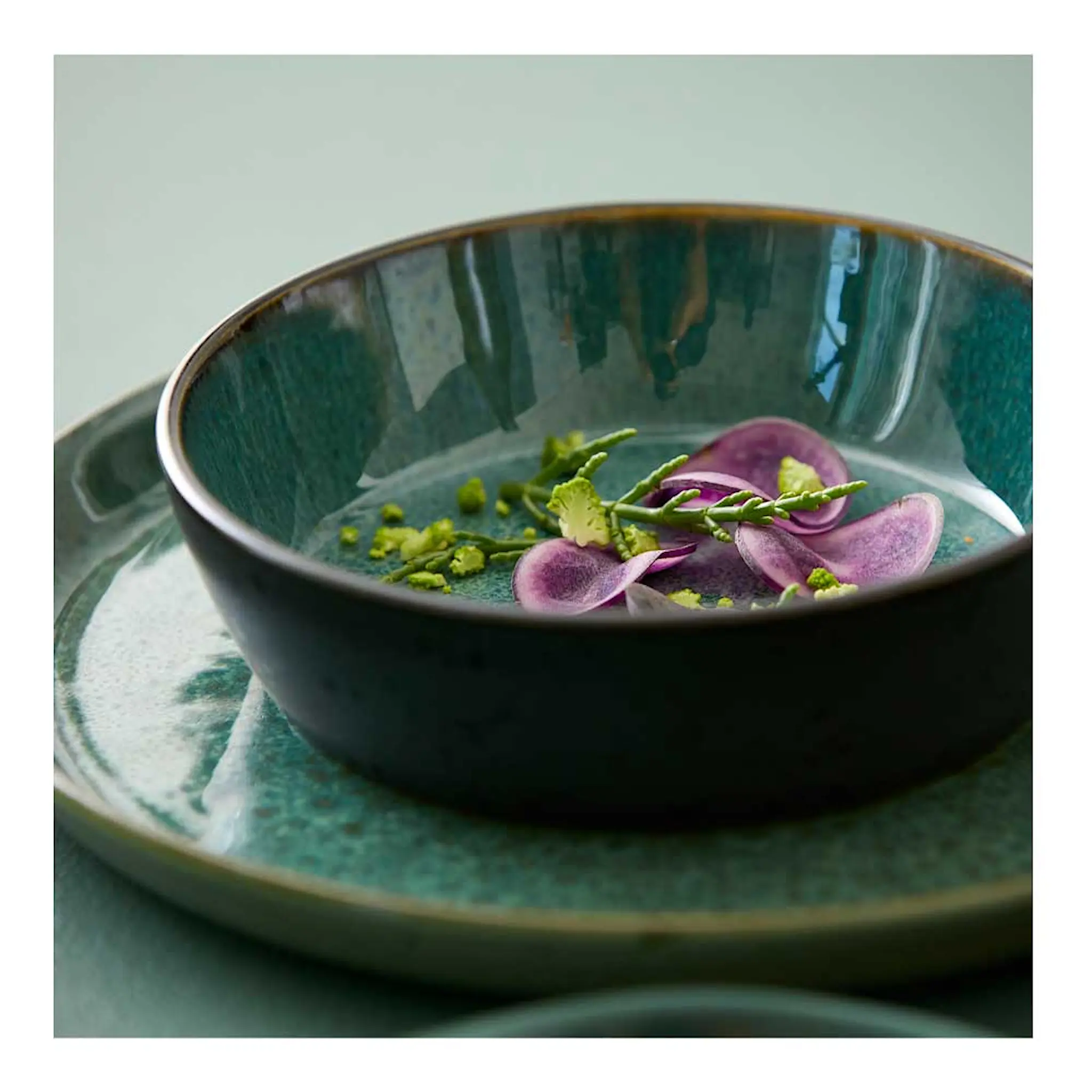 Bitz Bitz Kulho 18 cm Musta/Vihreä