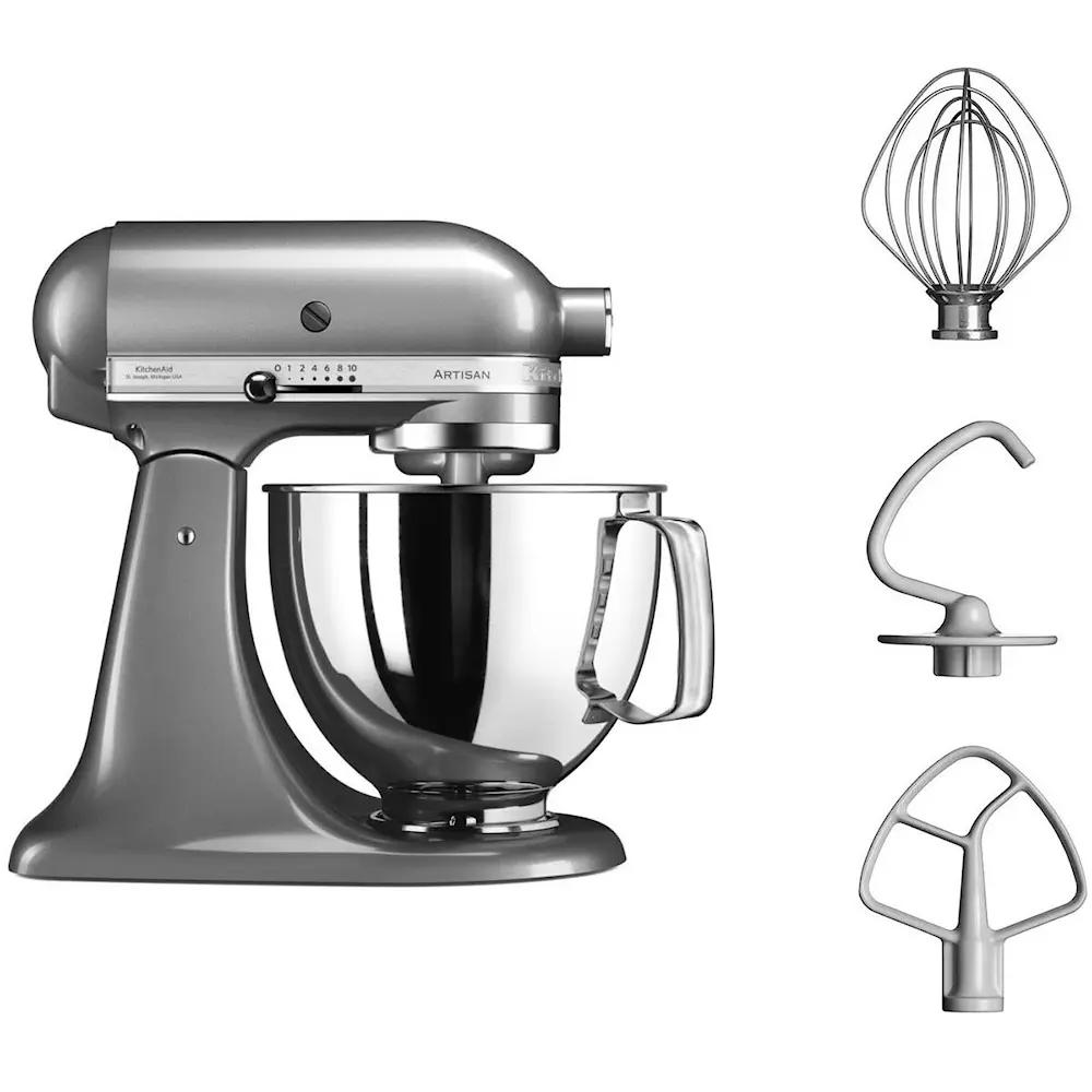 KitchenAid Artisan Yleiskone 4,8 L Contour Silver