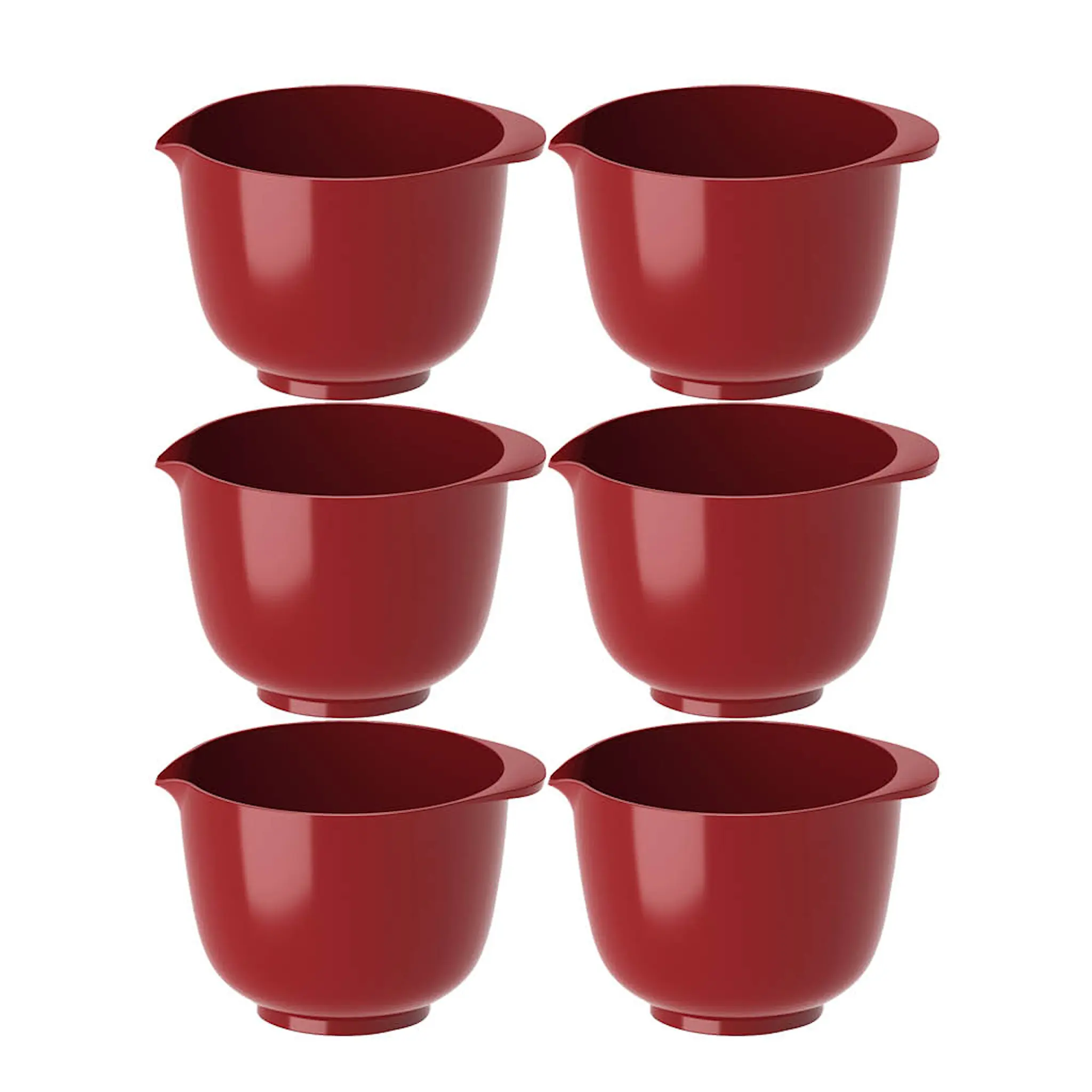 Rosti Margrethe miniskål 25 ml 6-pack Röd
