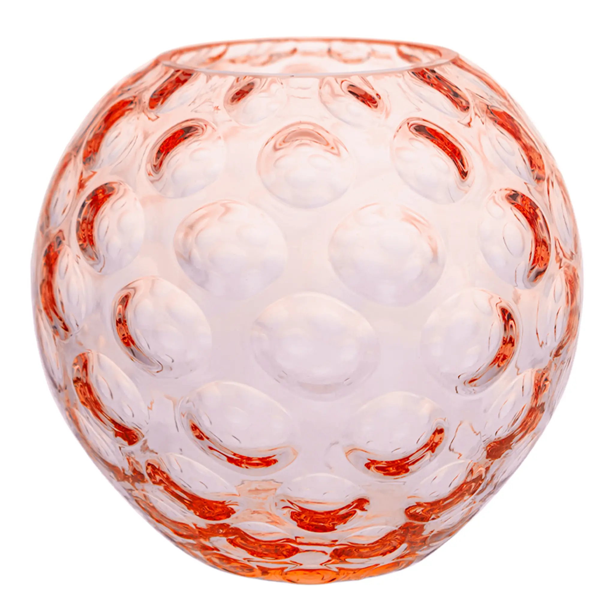 Klimchi Kugel vas 18 cm rosaline
