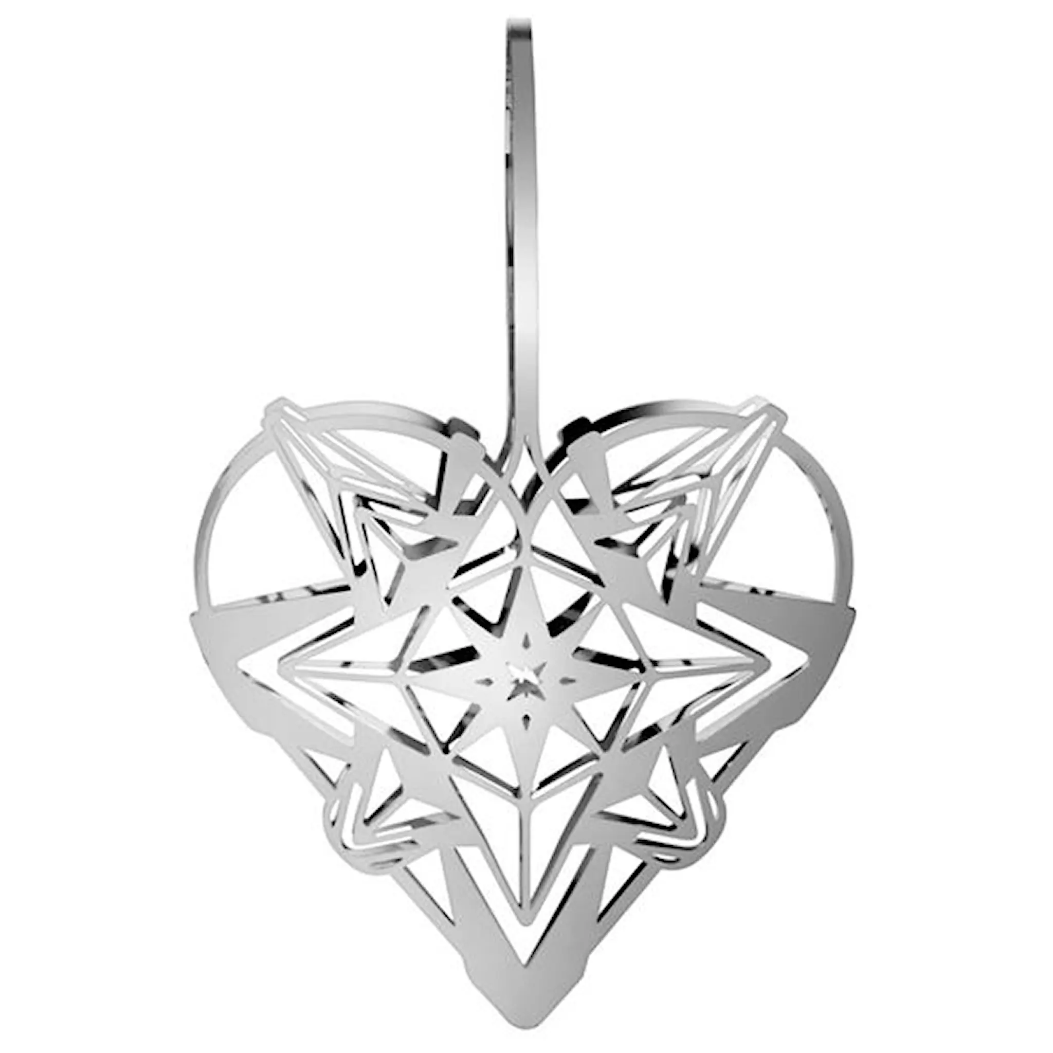 Rosendahl Hängande Hjärta 25,6 cm Försilvrad