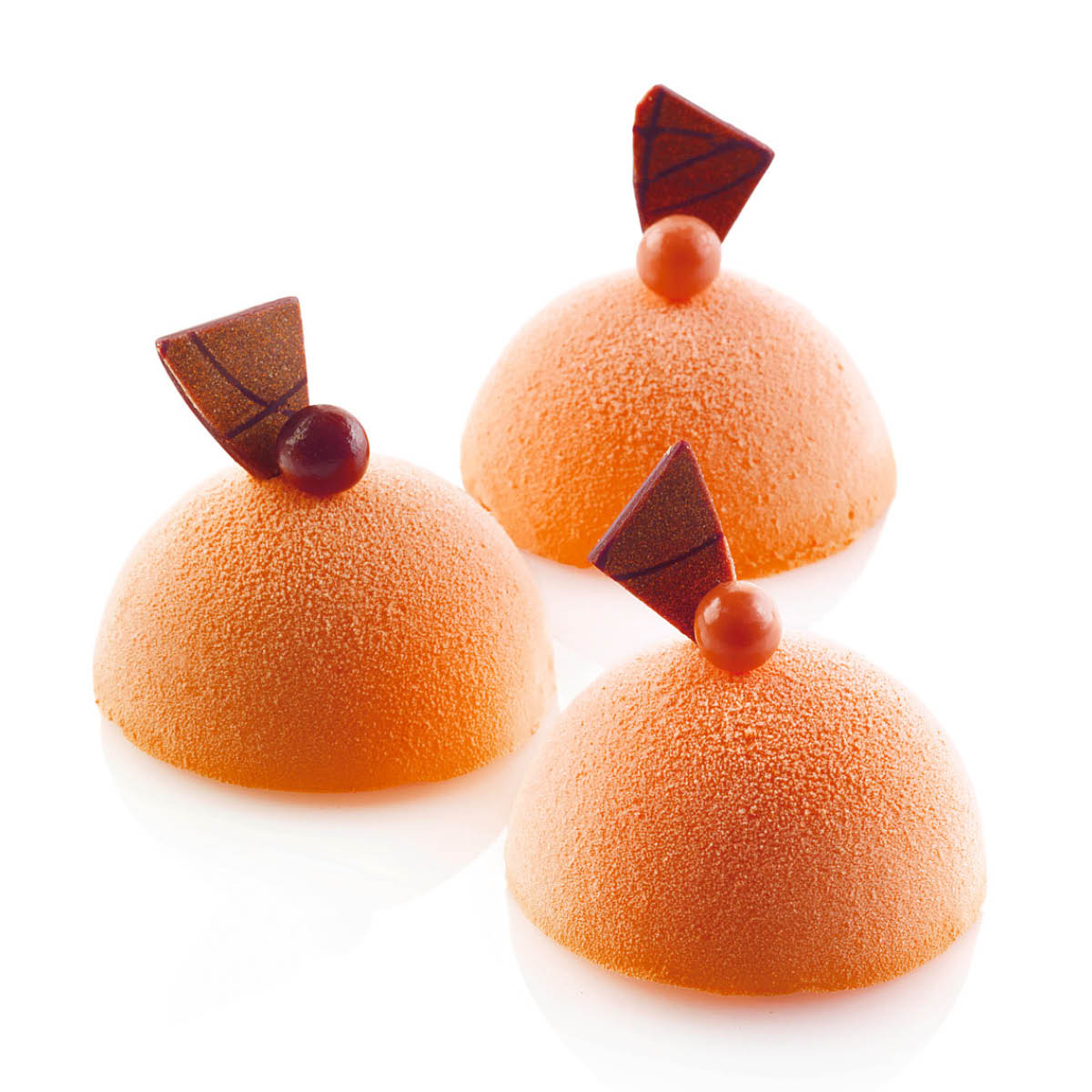 Silikomart Silikonform halvkule 8 stk 5x2,5 cm