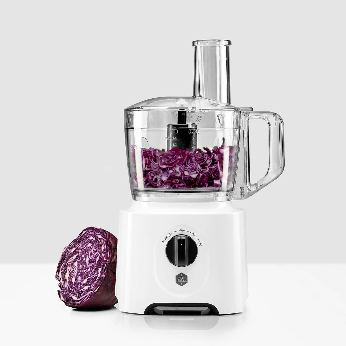 OBH Nordica Easy Force foodprosessor hvit