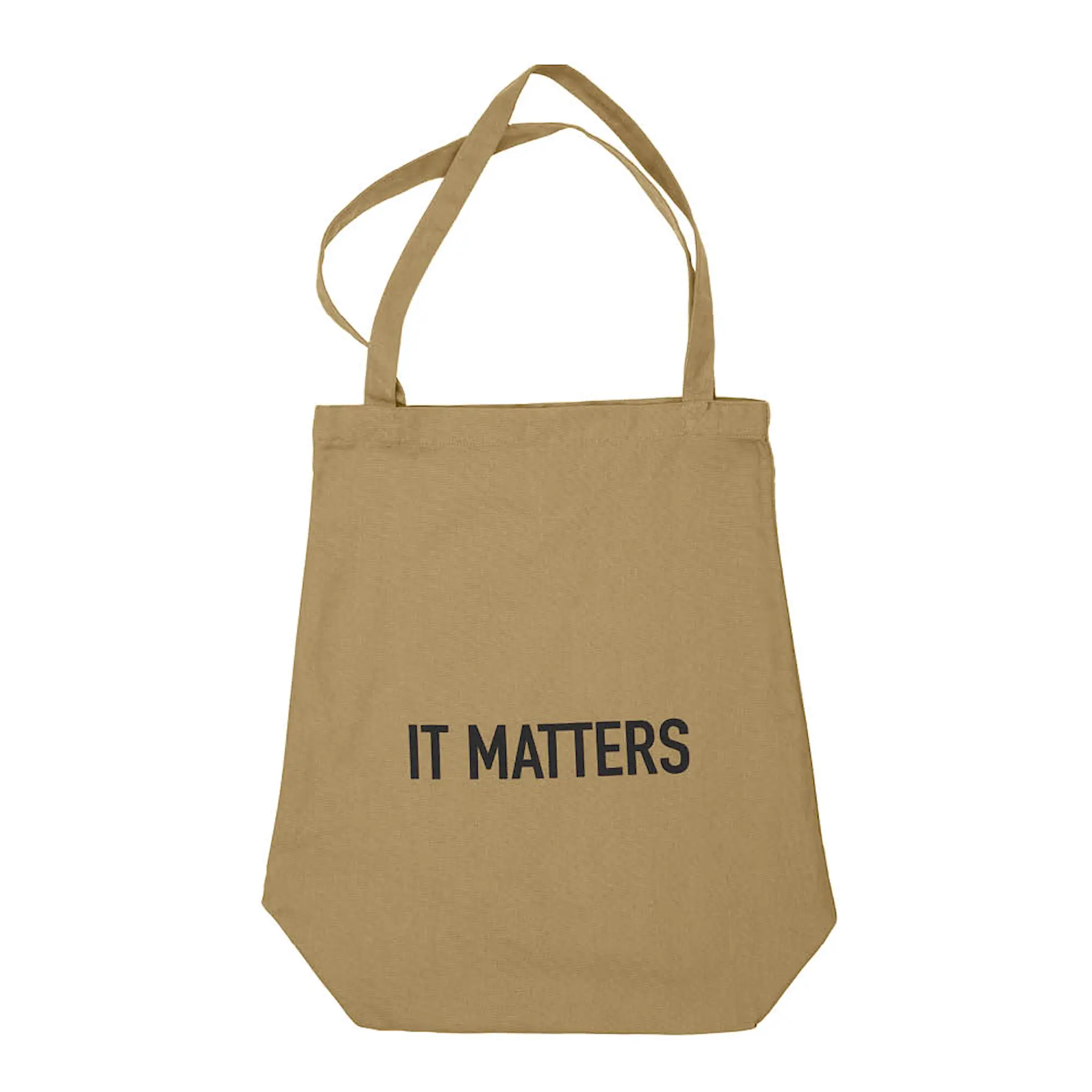 The Organic Company Återanvändbar shoppingkasse 50x35 cm khaki