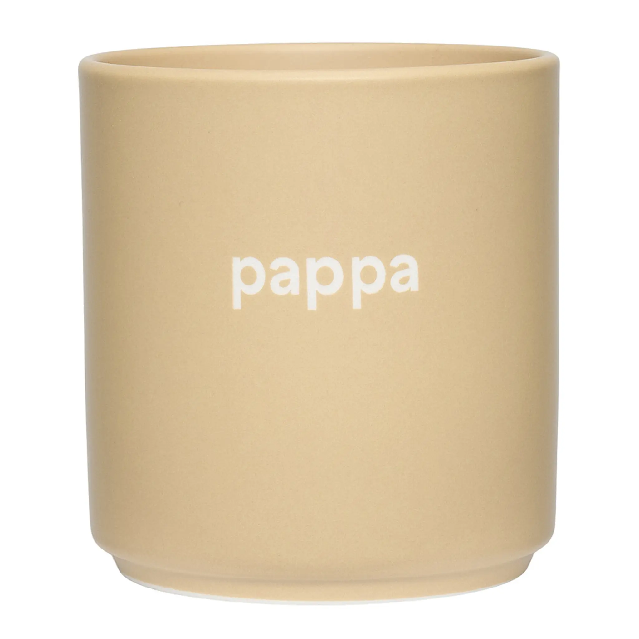 Design Letters Favourite Mugg Pappa 25 cl Beige