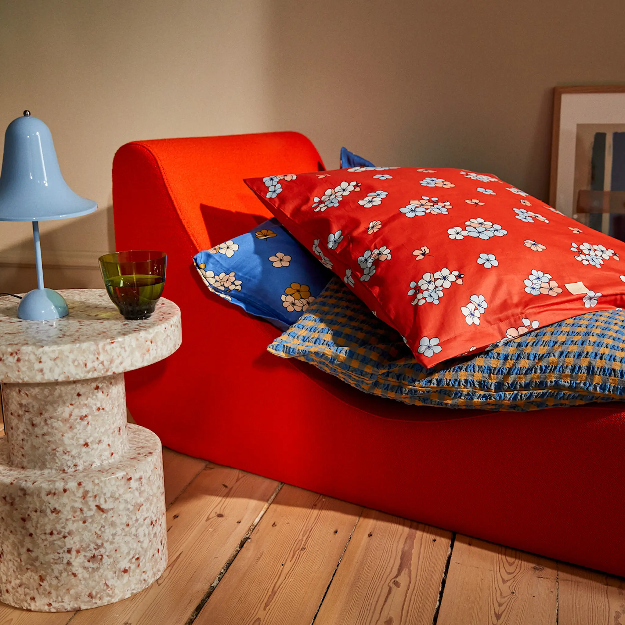 Juna Grand Pleasantly Tyynyliina 70X50 cm Sininen