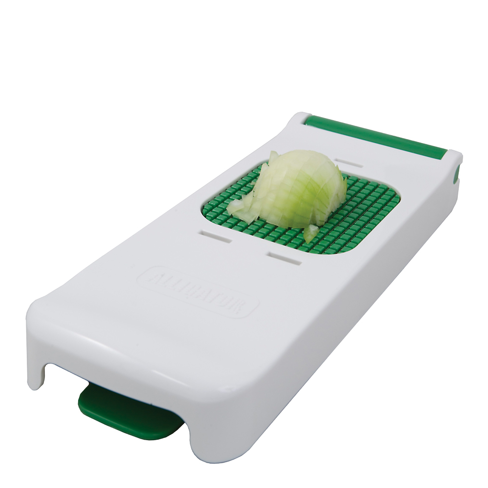 Alligator Chopper lökskärare Grön/Vit