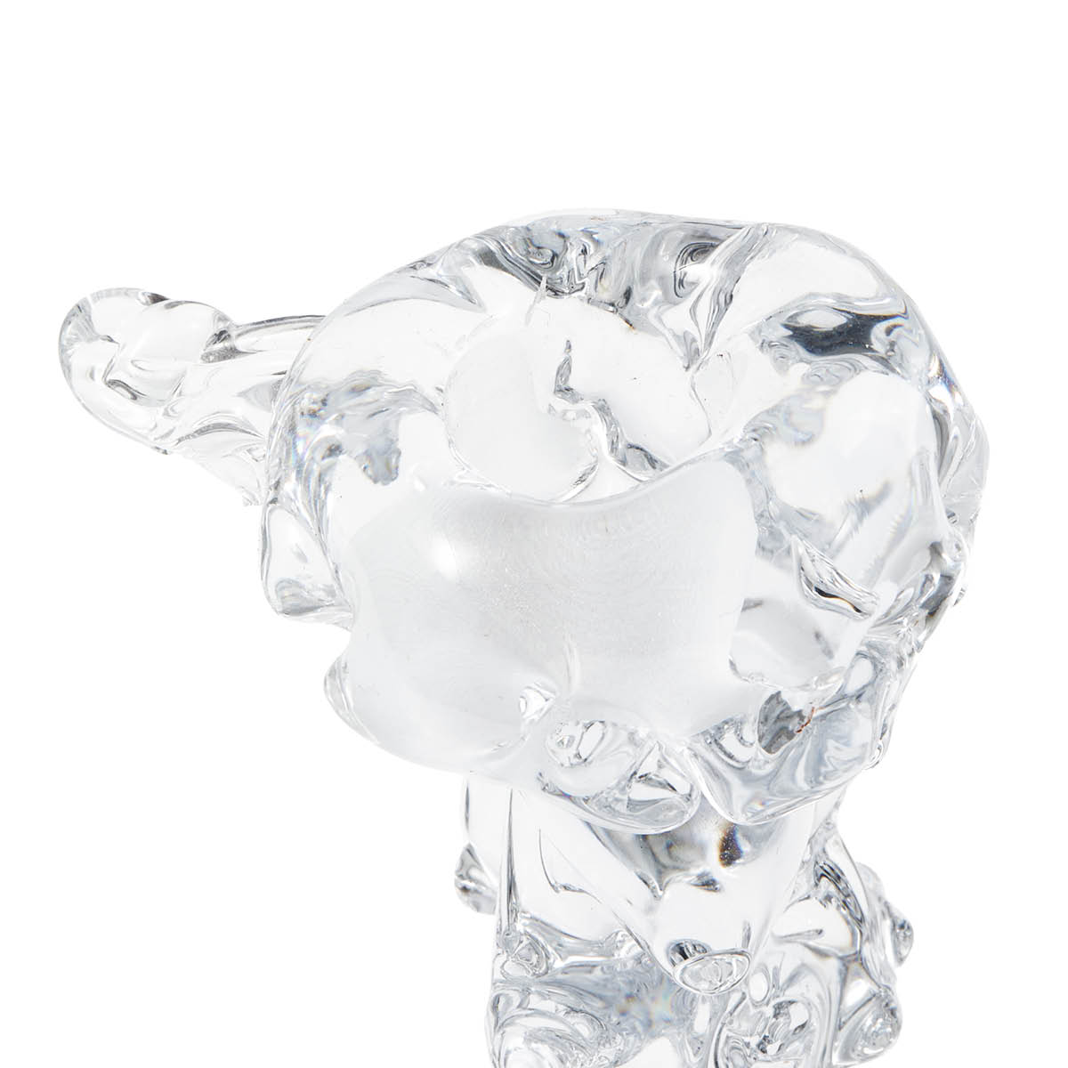 Pols Potten Drip ljusstake i glas 25 cm klar