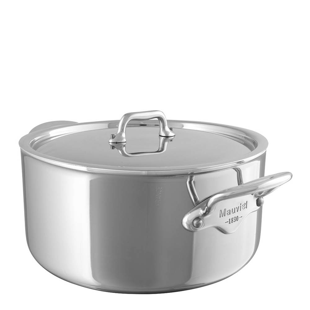 Mauviel Cook Style gryta 3,2 L med lock stål