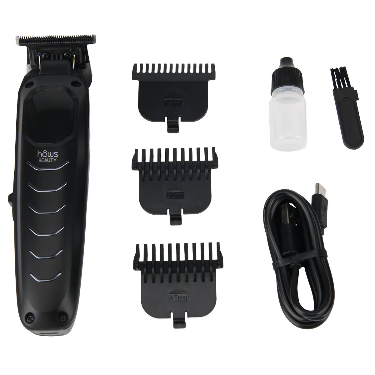 Hâws Beauty Hårtrimmerset svart