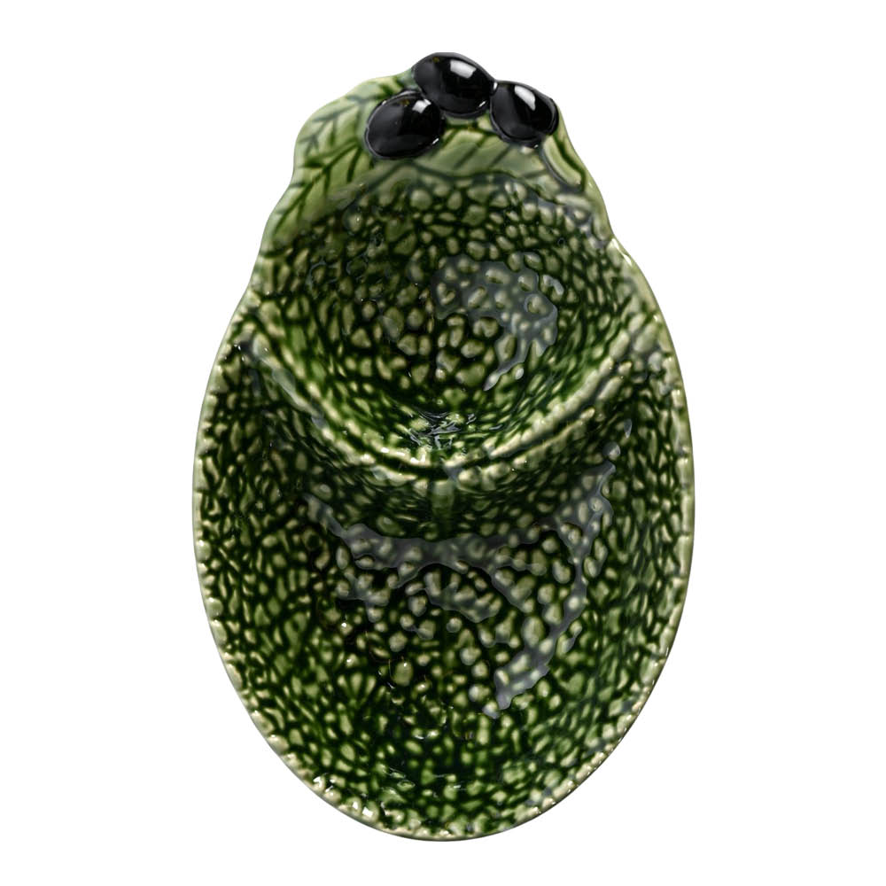 ByOn Fruity skål22x14 cm Olivengrønn