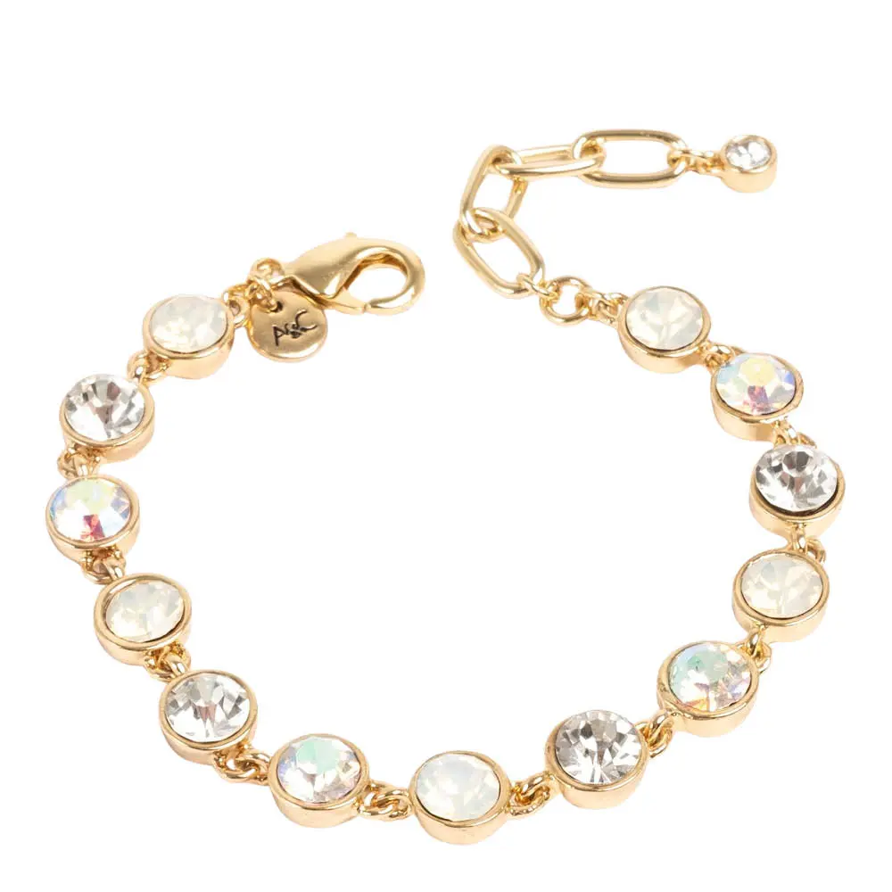 Solstice Gold armbånd med steiner gull