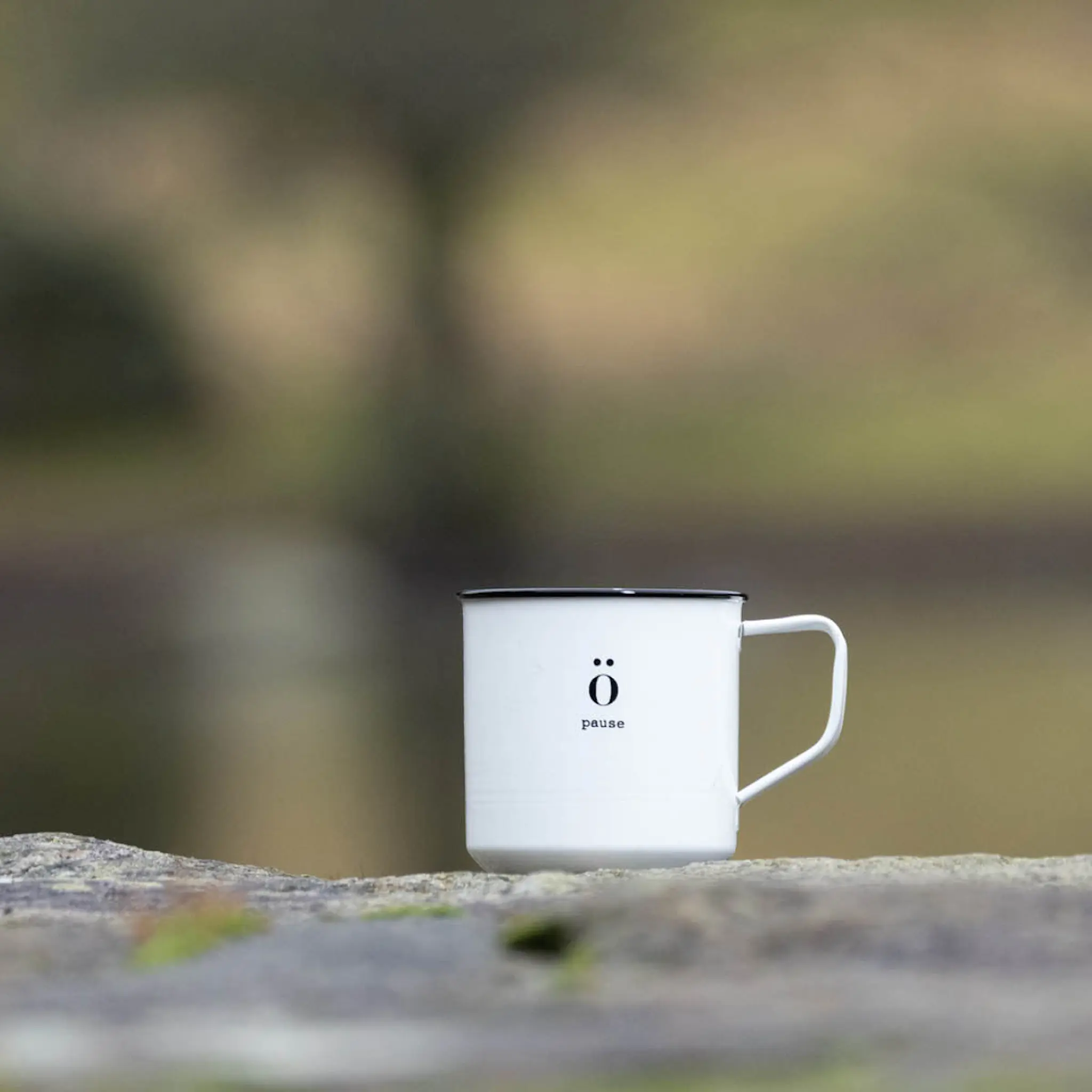 Sögne Home Emaljmugg 35 cl Pause