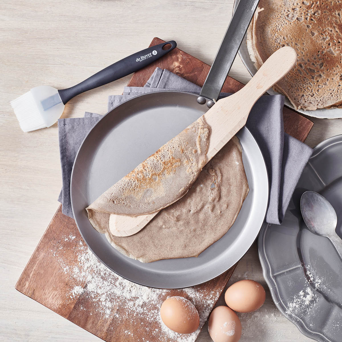 de Buyer Mineral B Element Ohukaispannu 24 cm