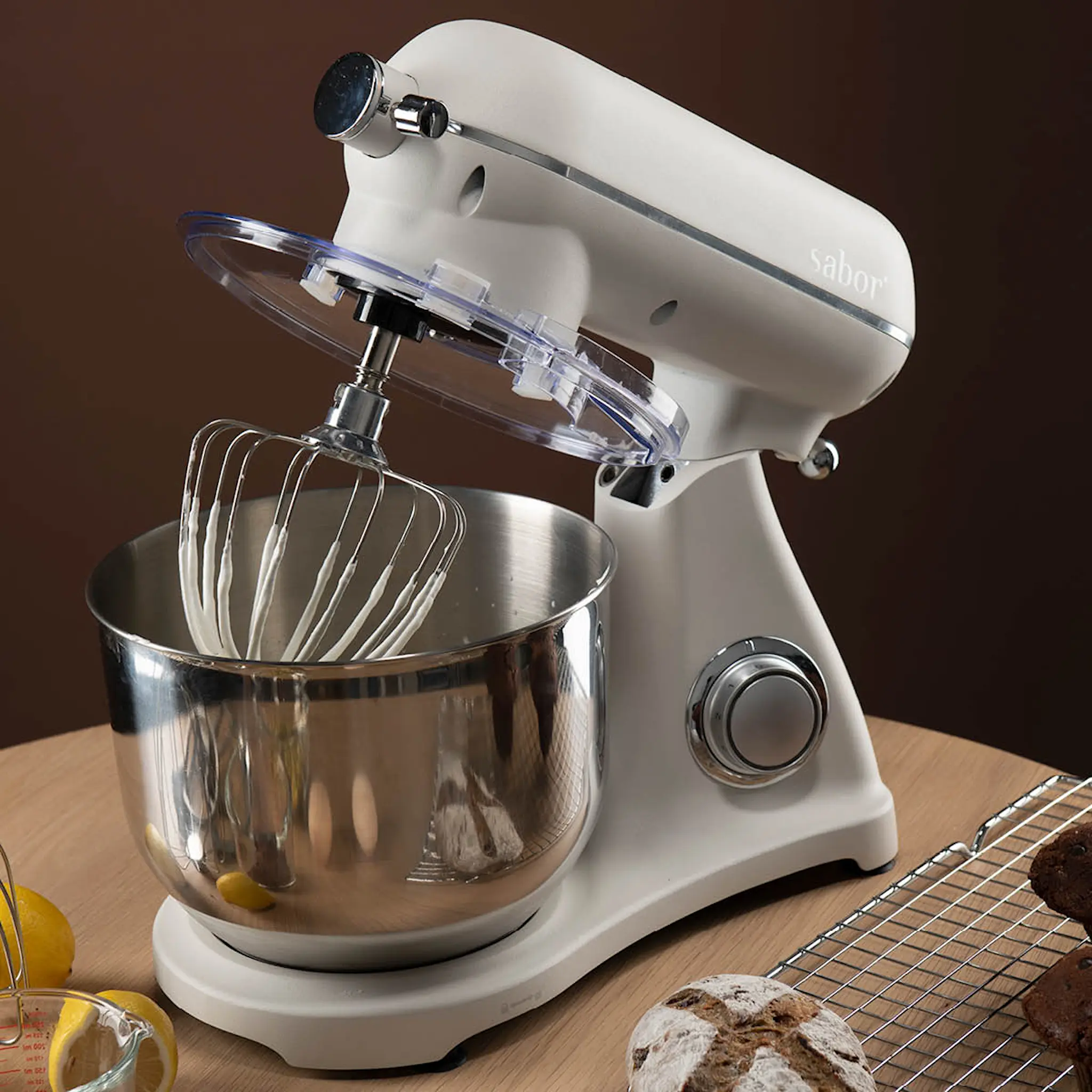 Sabor Ultimate köksmaskin 6,5 L pure white
