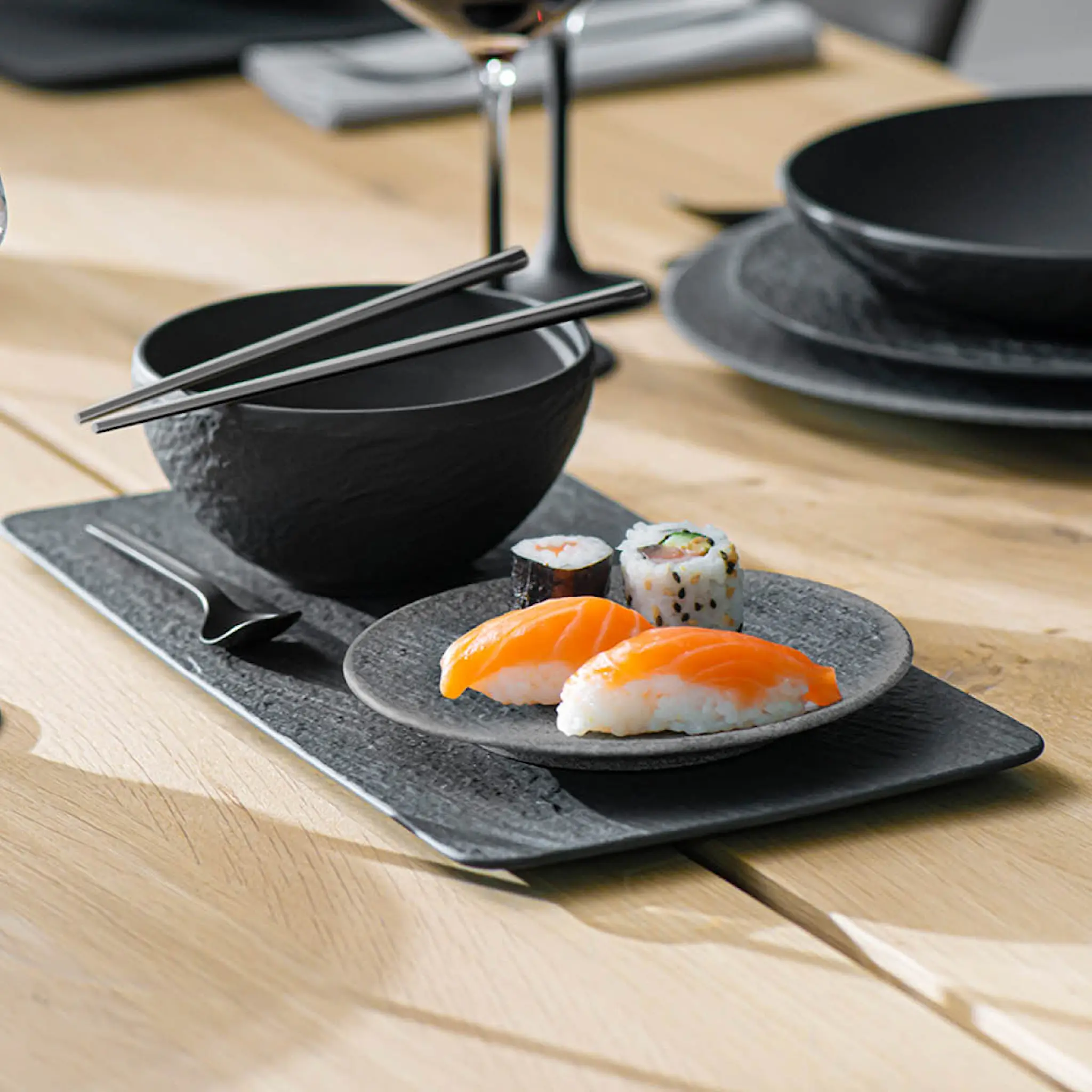 Villeroy & Boch Manufacture Rock Tallrik 28x17 cm Svart