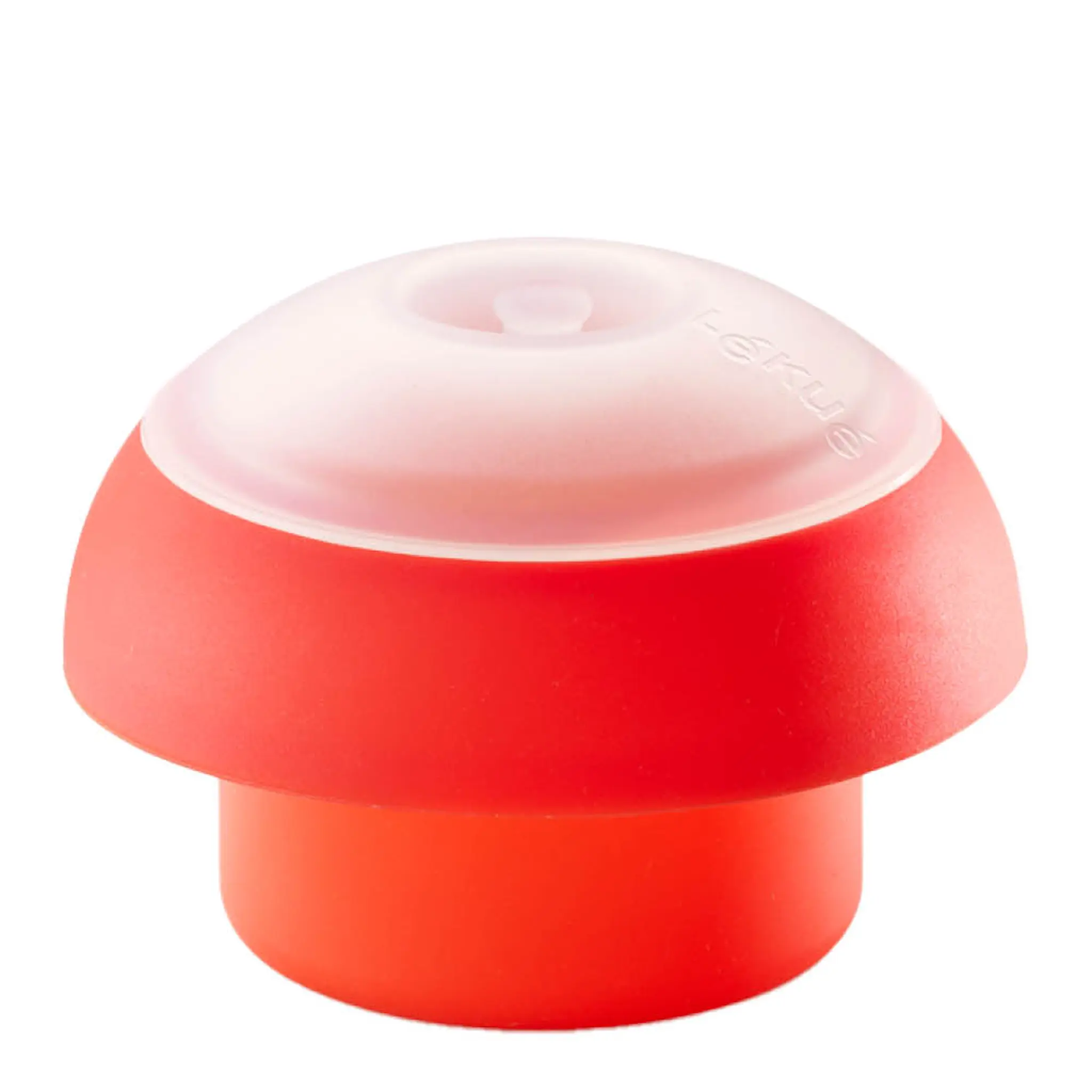 Lékué Äggpocherare för mikrovågsugn 0,1 L röd