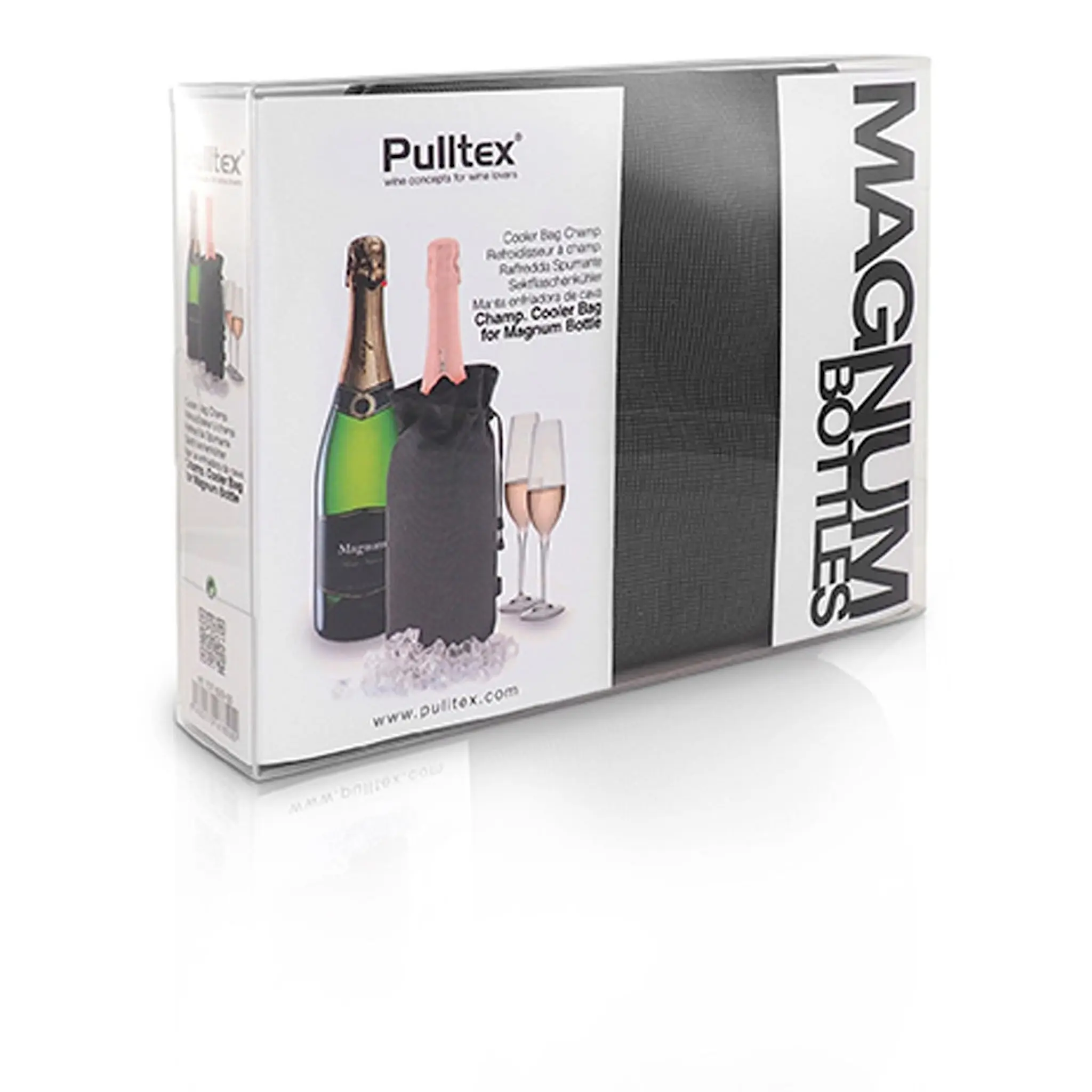 Pulltex Champagnekylare Magnum Grå
