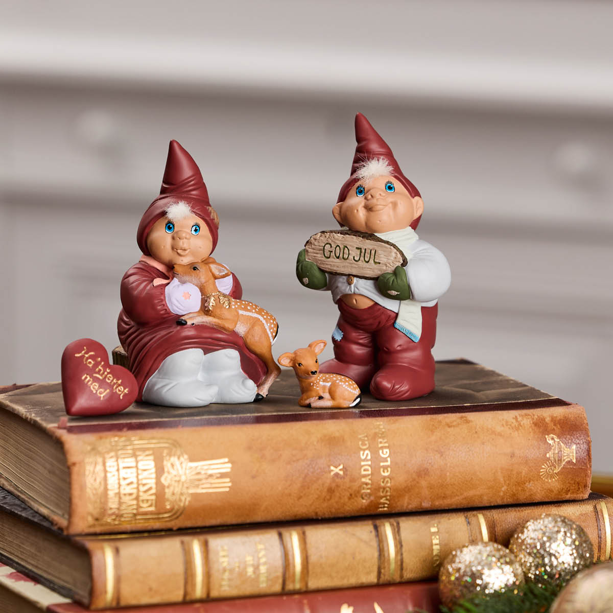 Klarborg Tomtepar Elvin & Emmelie 13,5 cm årstomtar 2025