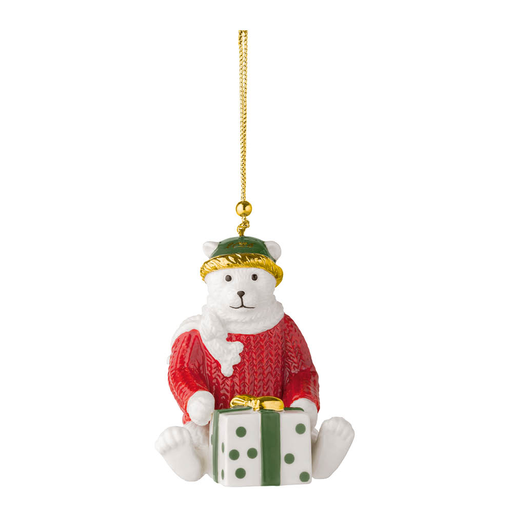 Villeroy & Boch Christmas Classic ornament nallebjörn 2026 guld