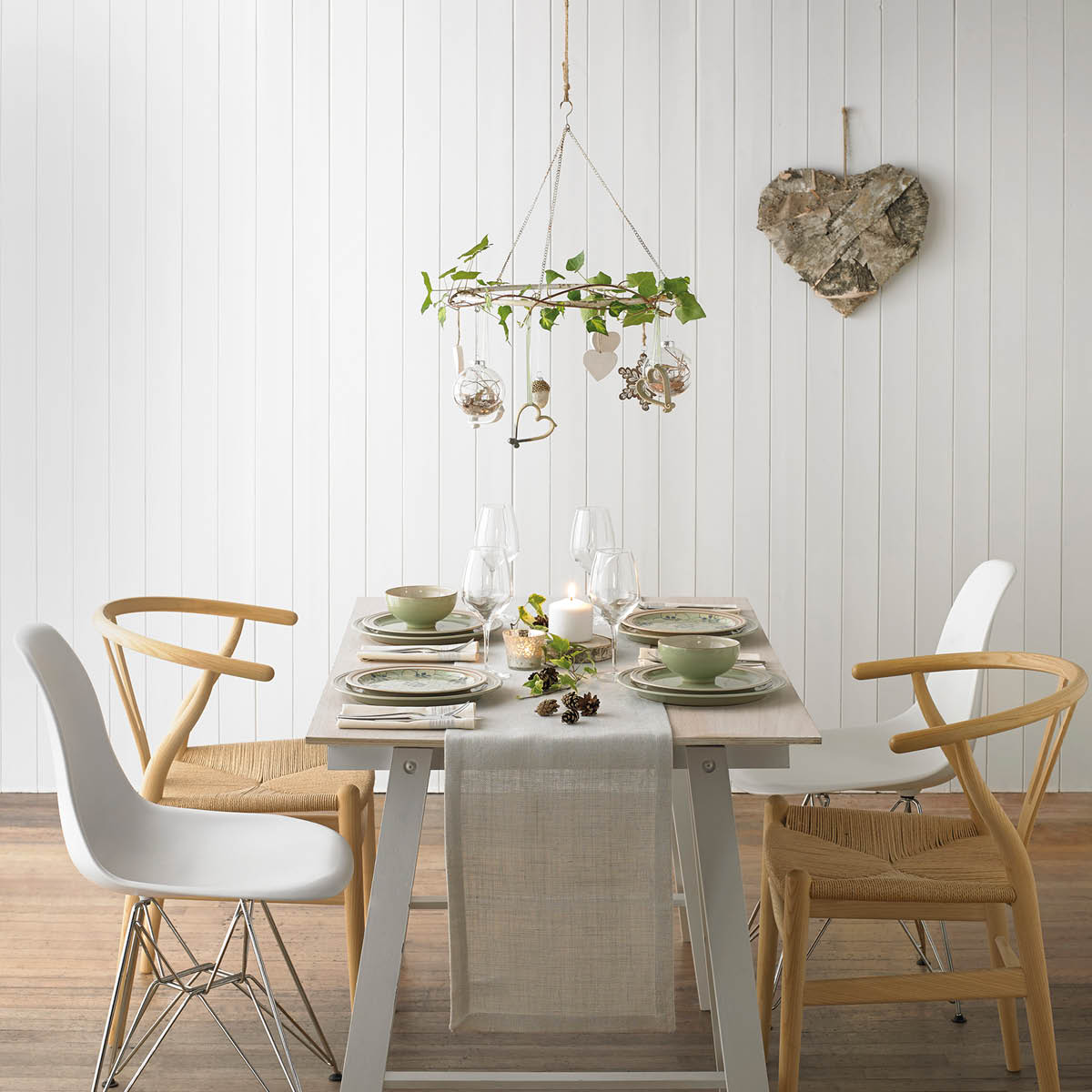 Denby Heritage Orchard Lautanen 22,5 cm Vihreä