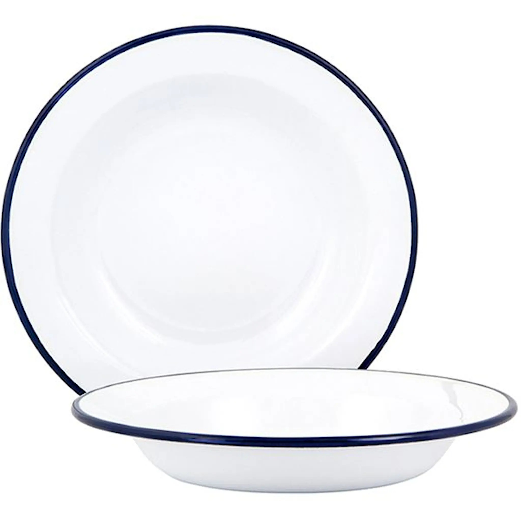 Kockums Jernverk Tallrik djup 22 cm Vit