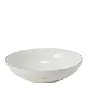 Icons skål medium 22 cm vit/blå